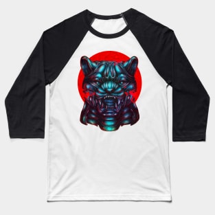 Blood Moon Panther Baseball T-Shirt